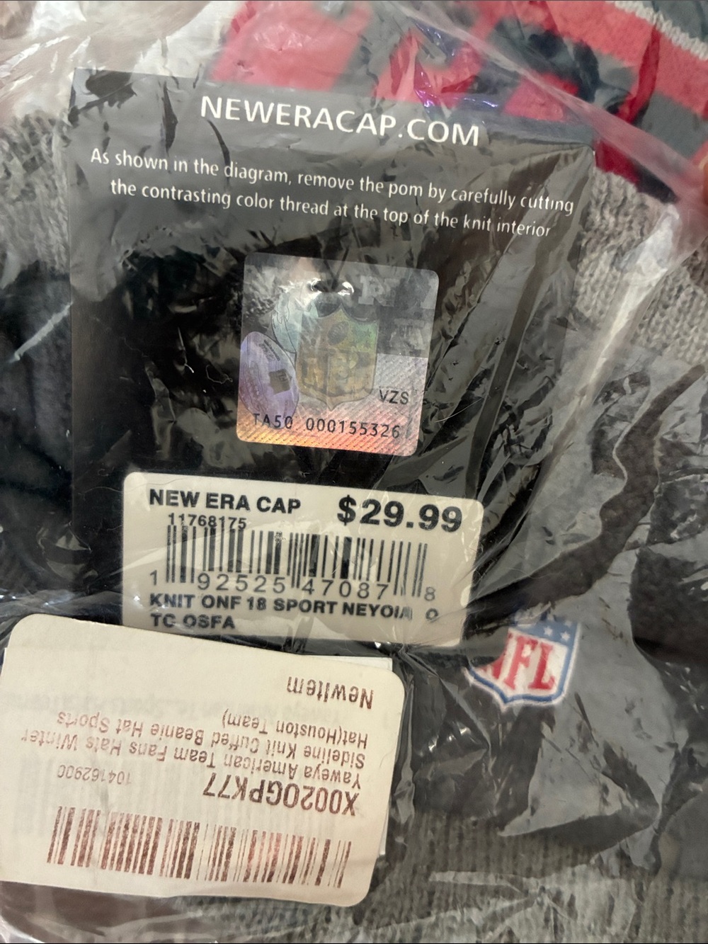 New Era Knit Cap - Picture 2 of 3